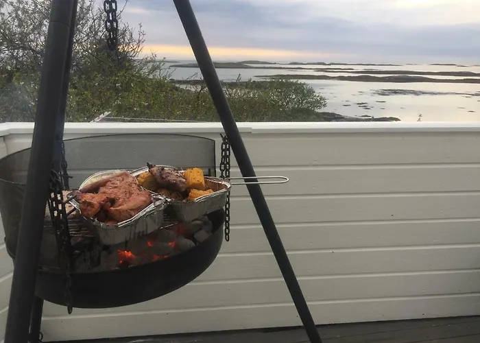 Finnoya With 180* Atlantic Veiw بيت للعطل Finnøy